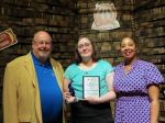 Bill Roark, Allison Rhen, and Mallorie Edwards, YPOY Winner